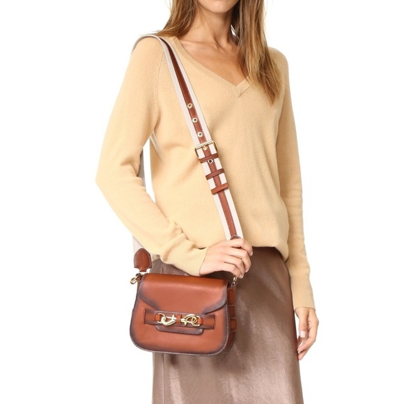 Rebecca Minkoff Handbags - Rebecca Minkoff Florence Leather Saddle Bag Purse